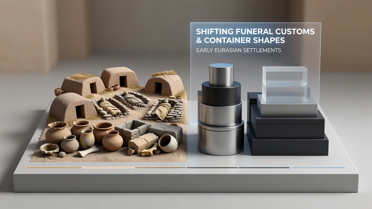 Shifting Funeral Customs and Their Mark on Container Shapes in Early Eurasian Settlements
