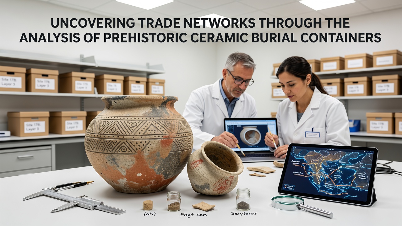 Uncovering Trade Networks Through the Analysis of Prehistoric Ceramic Burial Containers